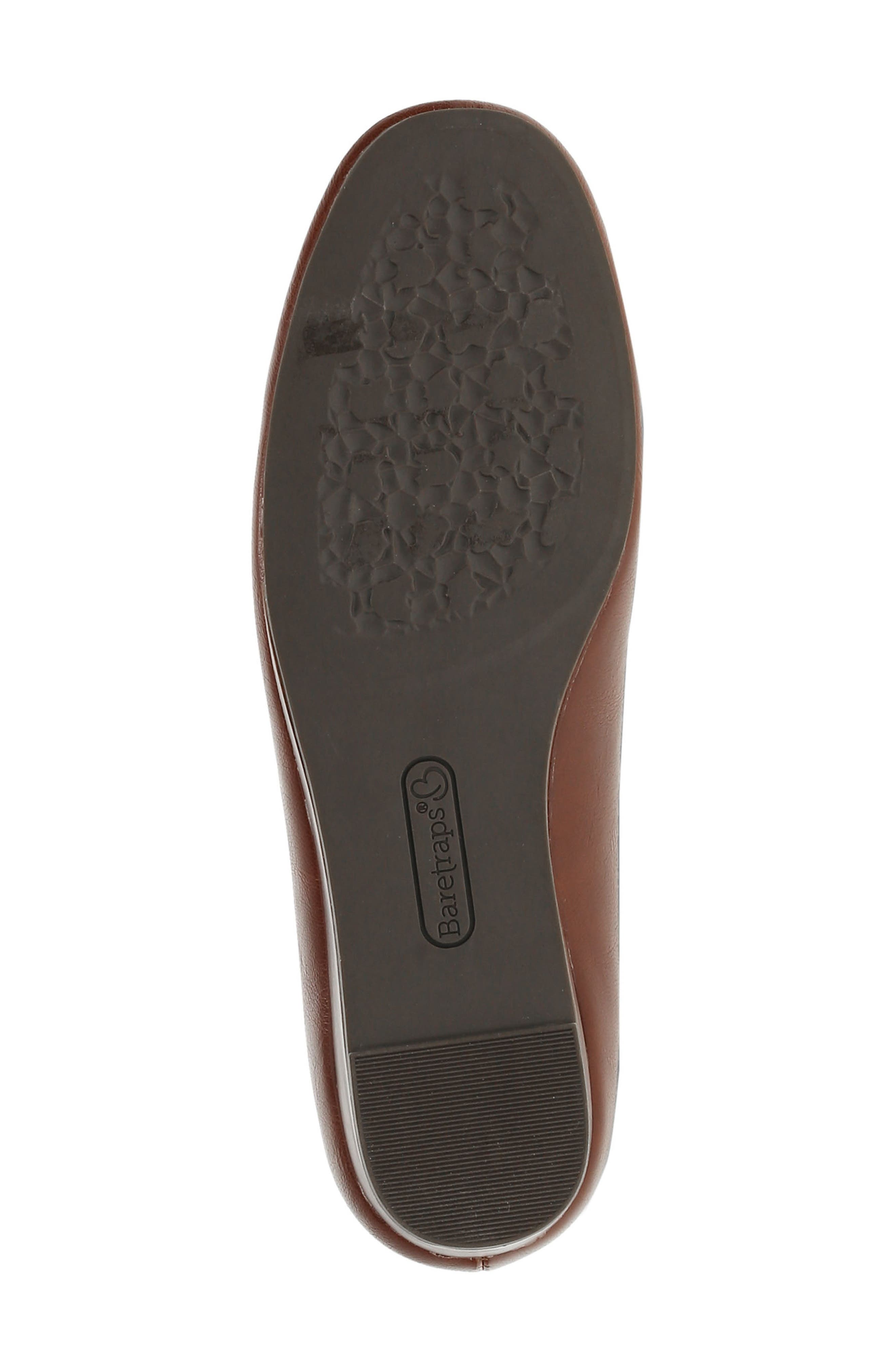 BARETRAPS Covette Casual Flat, Alternate, color, Mahogany