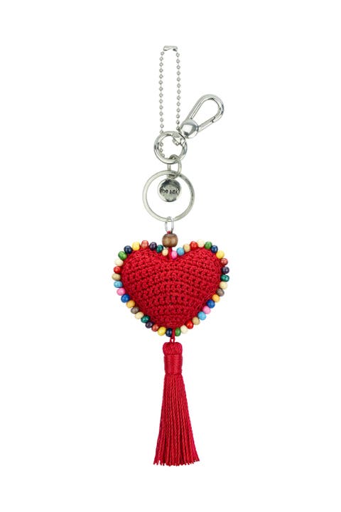 Yarnicharmz Crochet Heart Dangle