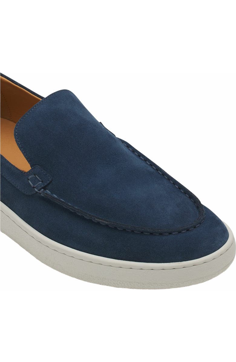 Lanvin Cruiser Suede Moccasins, Alternate, color,