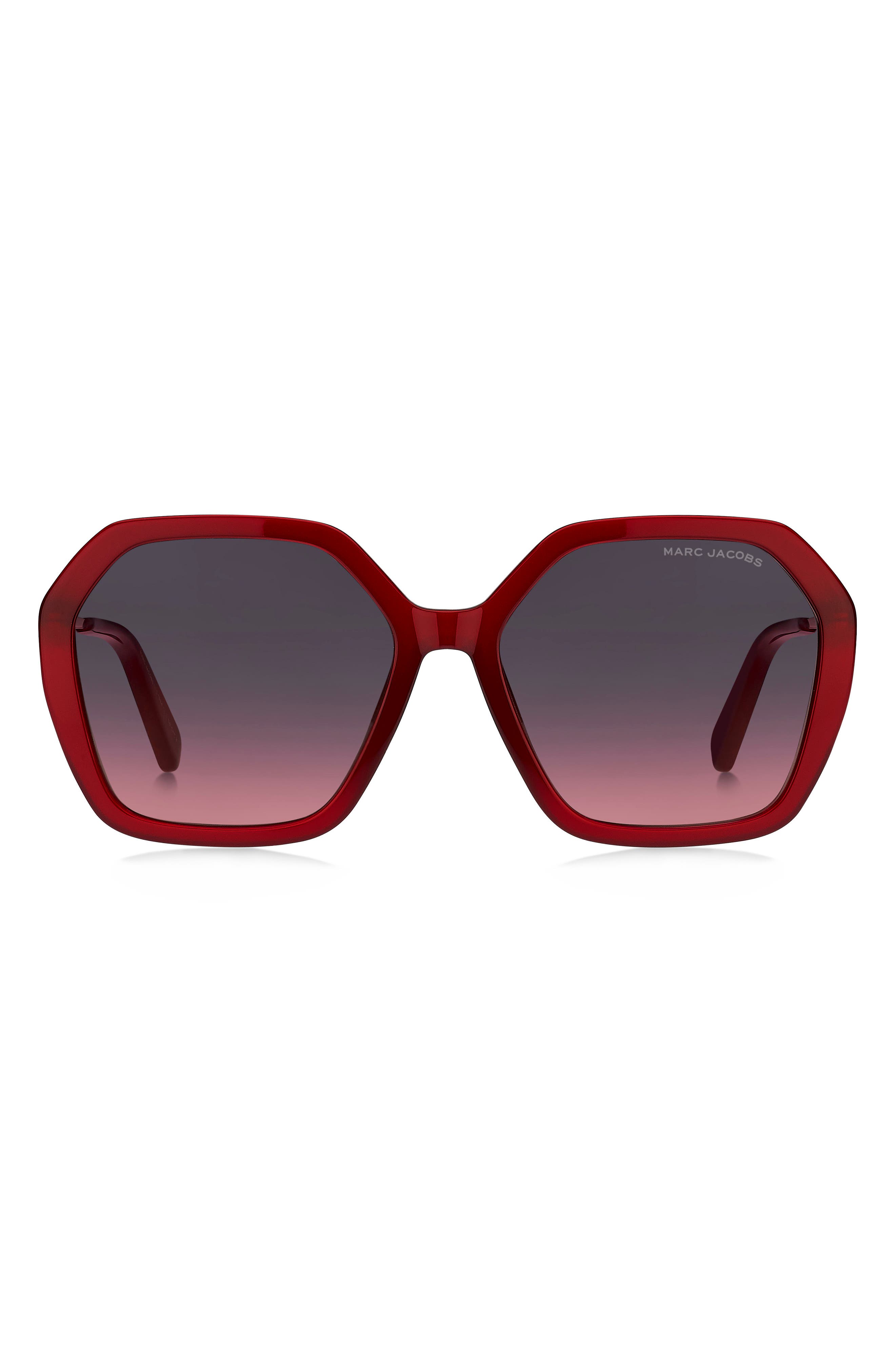 Marc Jacobs 53mm gradient square sunglasses