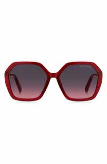 Marc Jacobs 53mm gradient square sunglasses