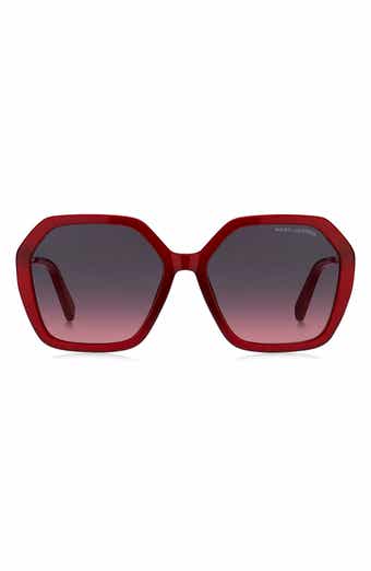 Marc Jacobs 53mm gradient square sunglasses
