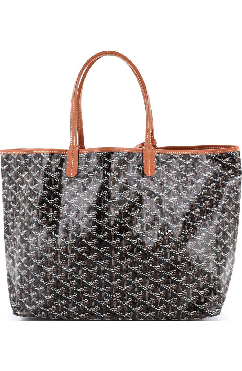 Pre-Owned Goyard Saint Louis Tote Coated Canvas PM, Alternate, color, Brown