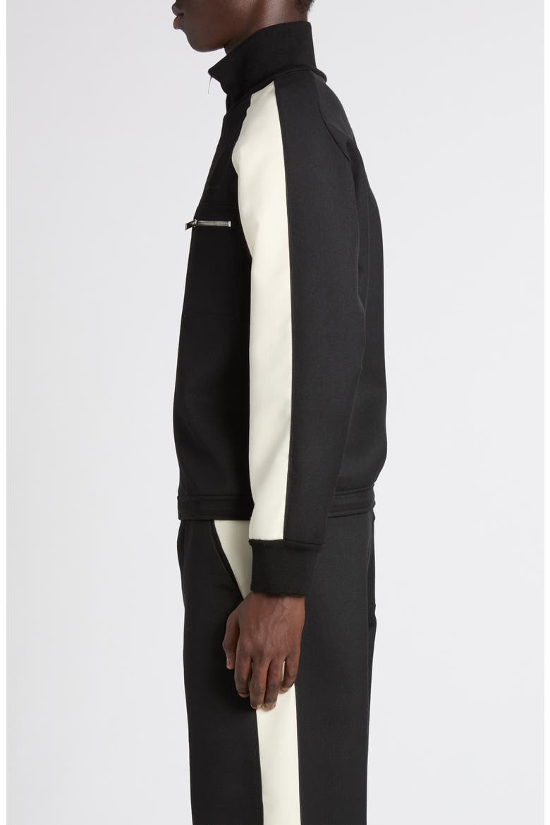 Track Top, Alternate, color, BLACK