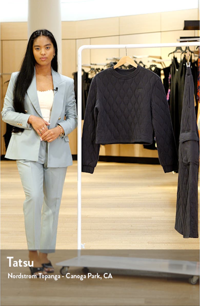 Katie Quilted Lounge Top, sales video thumbnail