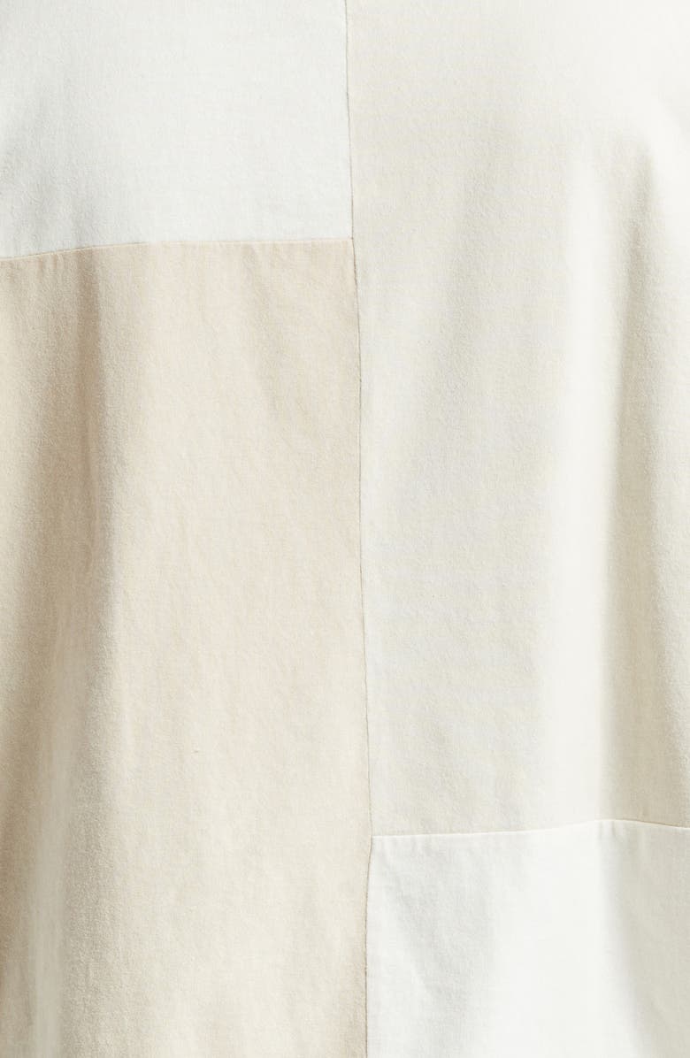 Golden Goose Journey Loose Fit Patchwork Logo T-Shirt, Alternate, color, Heritage White Shades