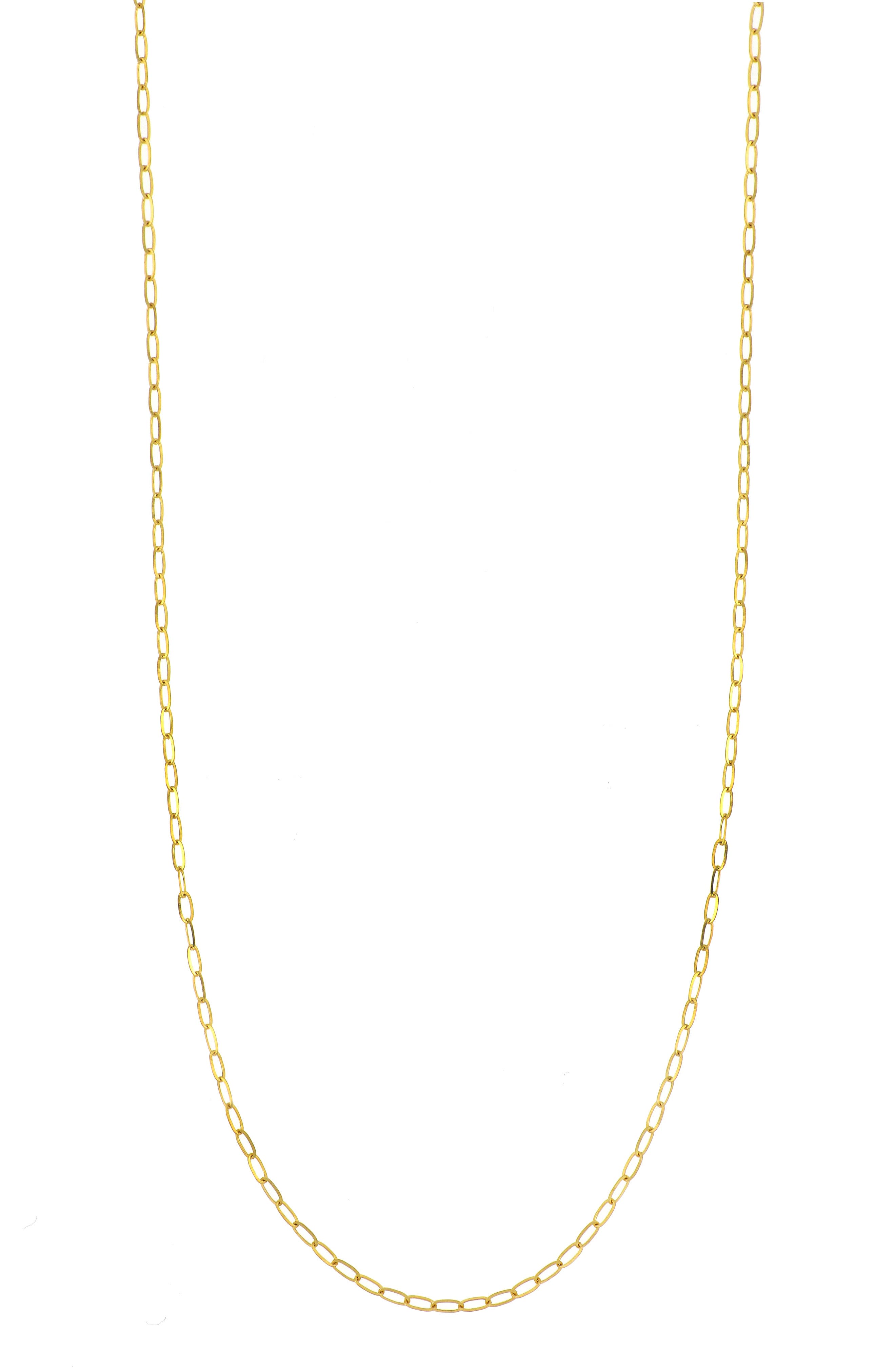 Bony Levy 14K Yellow Gold Chain Link Necklace (Nordstrom Exclusive ...