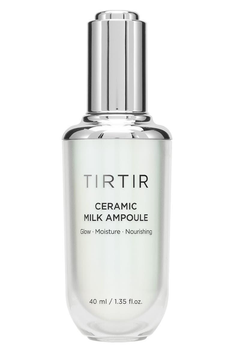 Ceramic Milk Ampoule, Main, color, WHITE