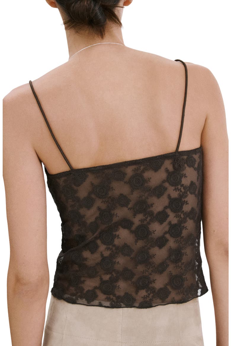 Floral Lace Camisole, Alternate, color, KHAKI GREEN