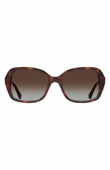 Kate Spade New York yvette 54mm gradient polarized square sunglasses