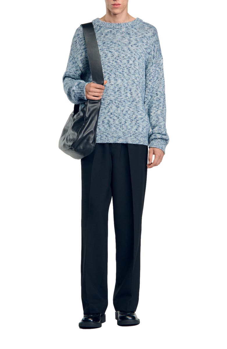 SANDRO Marled knit sweater, Alternate, color, 