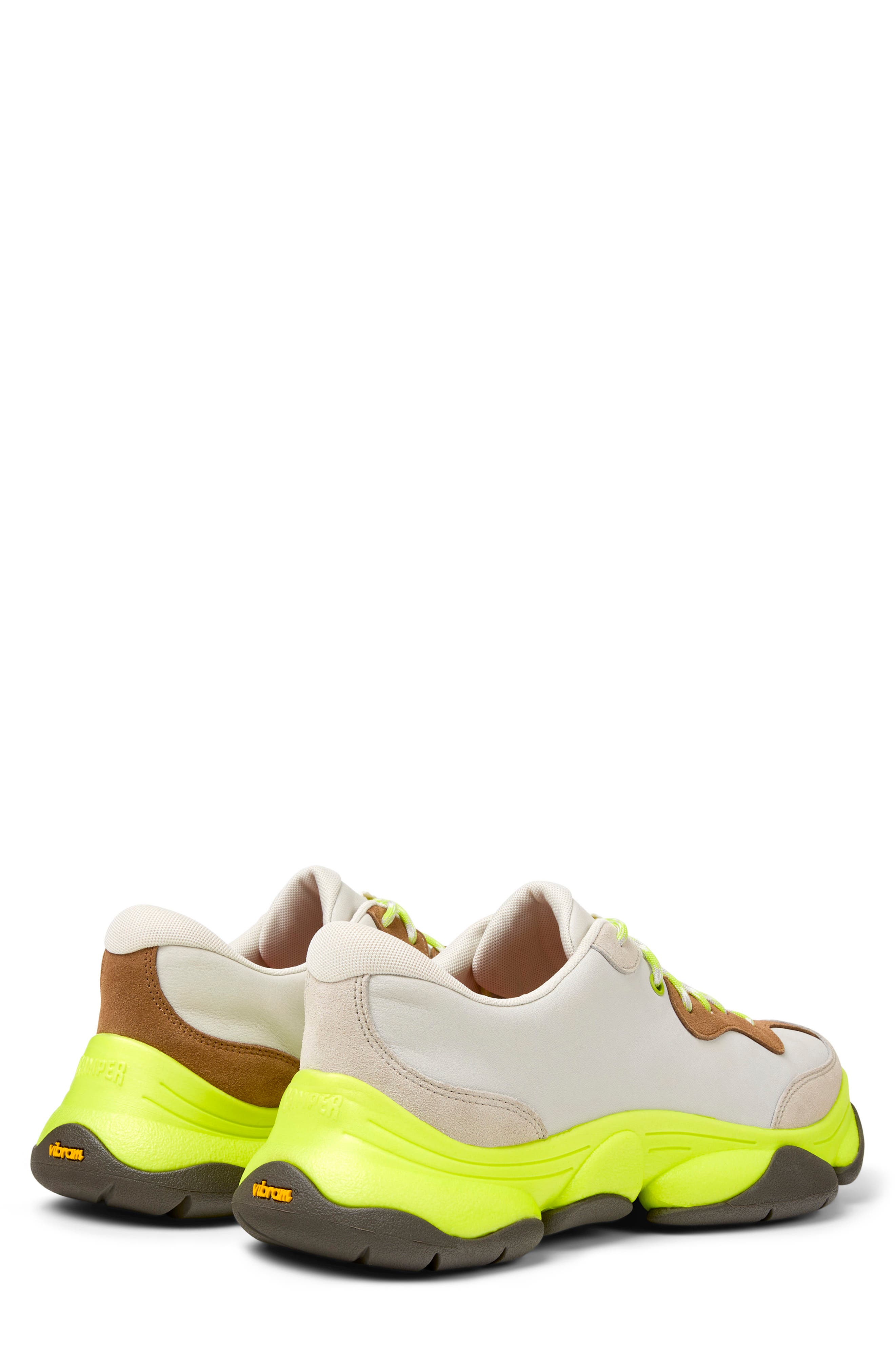 Camper TWS Leather Sneaker, Alternate, color, Beige