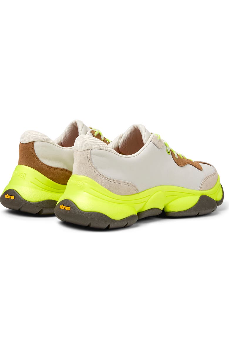 Camper TWS Leather Sneaker, Alternate, color, Beige