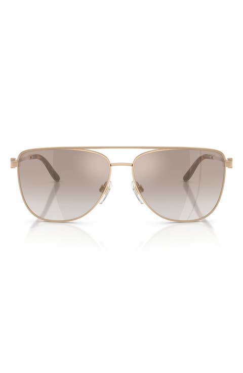 59mm Pilot Sunglasses