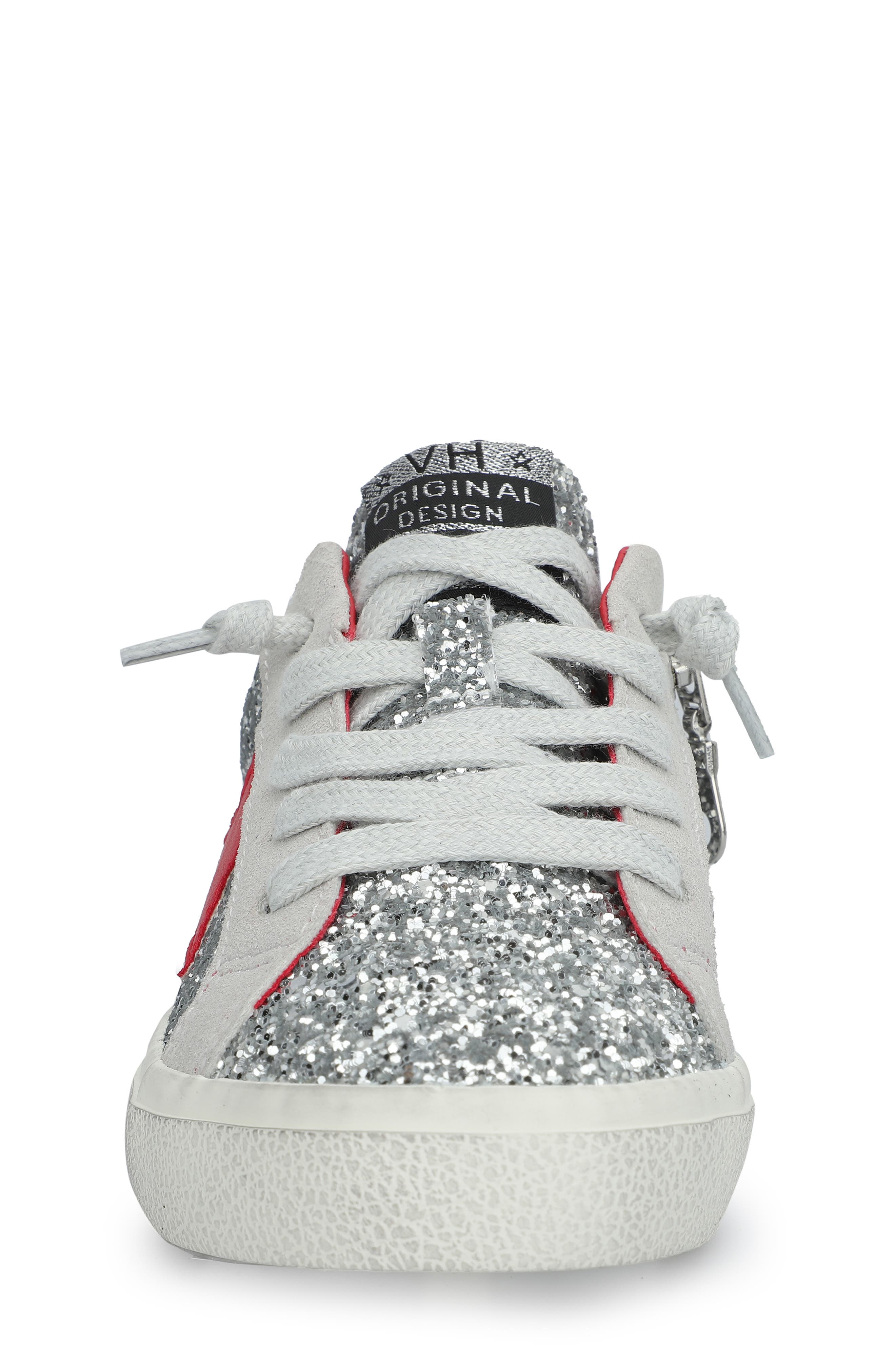 Vintage Havana Kids' Charlotte Glitter Sneaker, Alternate, color, 