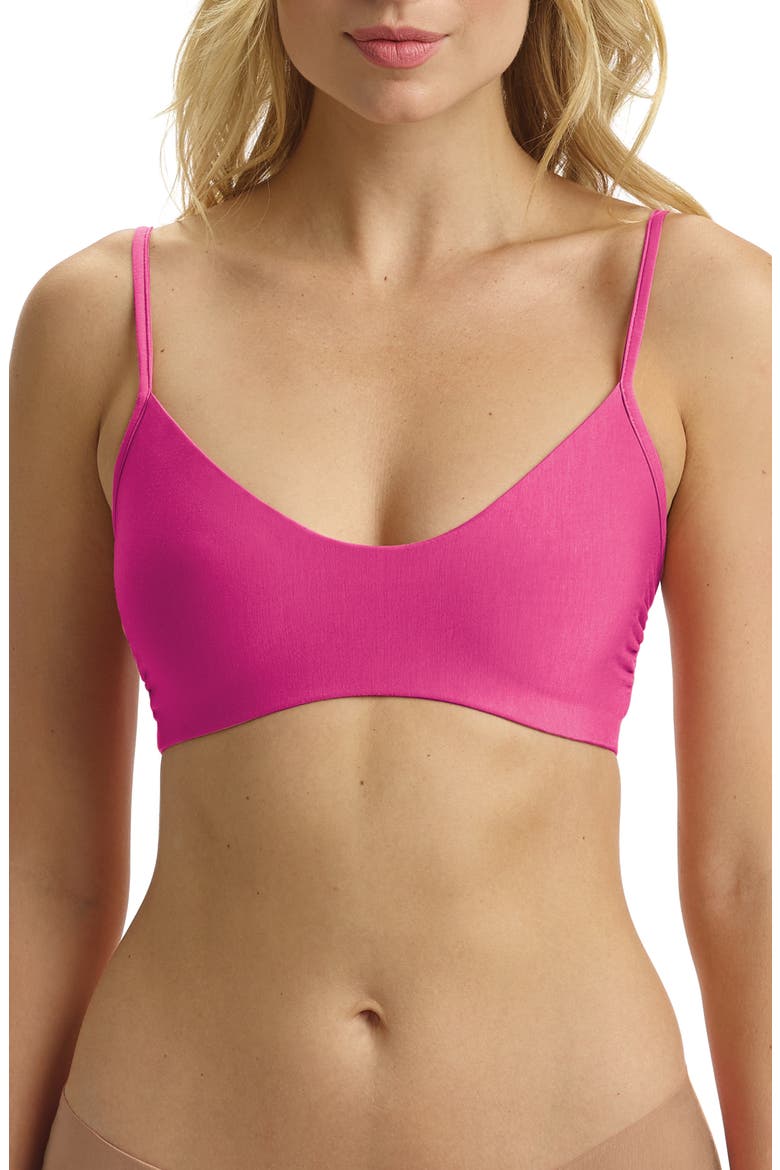 Butter Bralette, Main, color, MAGENTA