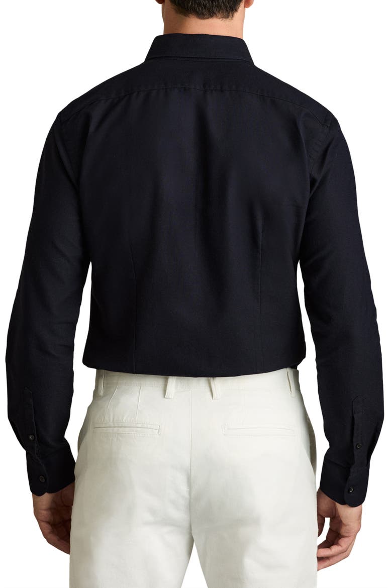 Greenwich Slim Fit Button-Down Shirt, Alternate, color, NAVY