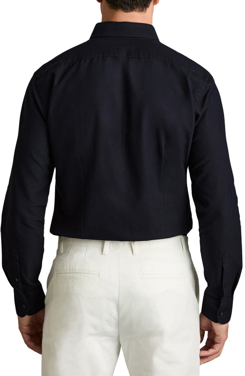 Reiss Greenwich Slim Fit Button-Down Shirt, Alternate, color, Navy