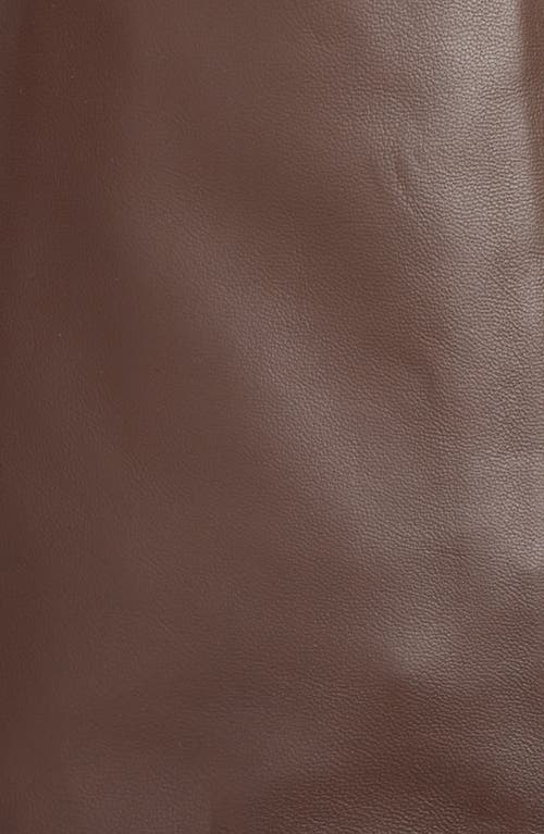 High Heel Jungle Florence Leather Opera Gloves In Brown