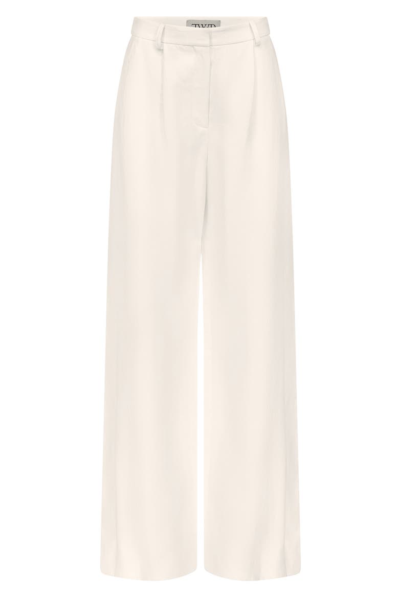 Taite Linen Wide Leg Pants, Alternate, color, IVORY