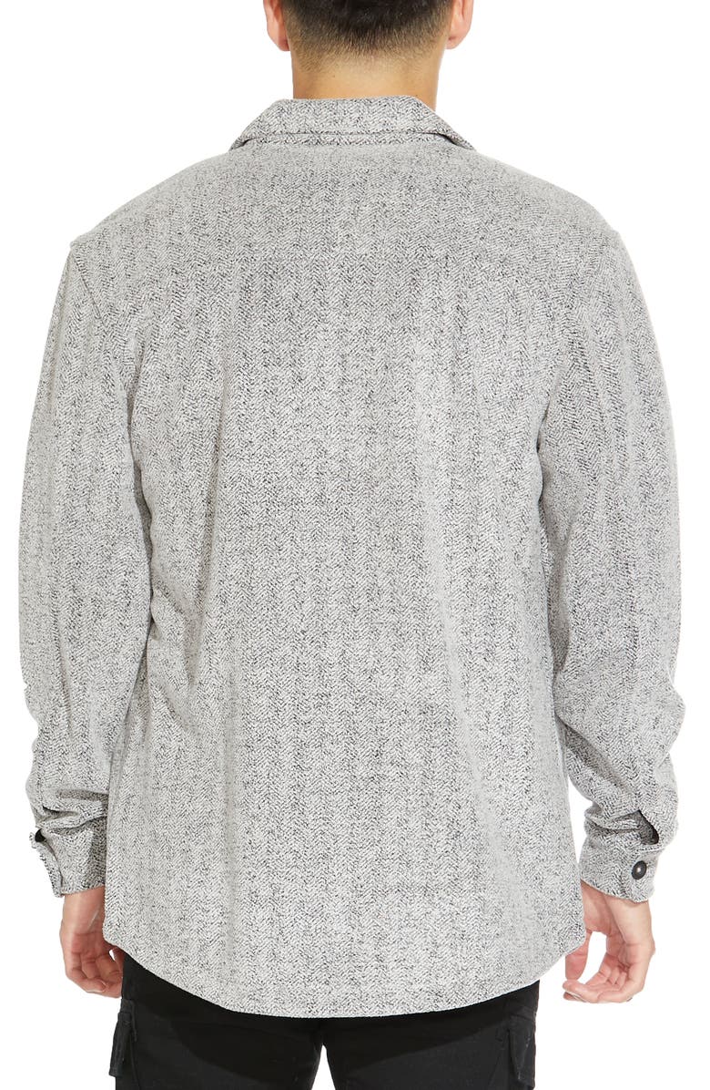 Civil Society Relaxed Fit Knit Shirt Jacket, Alternate, color, 