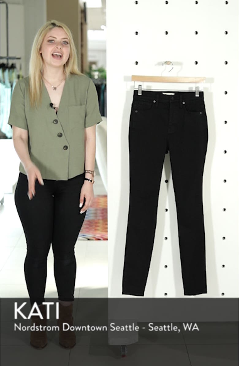 10-Inch High Waist Skinny Jeans, sales video thumbnail