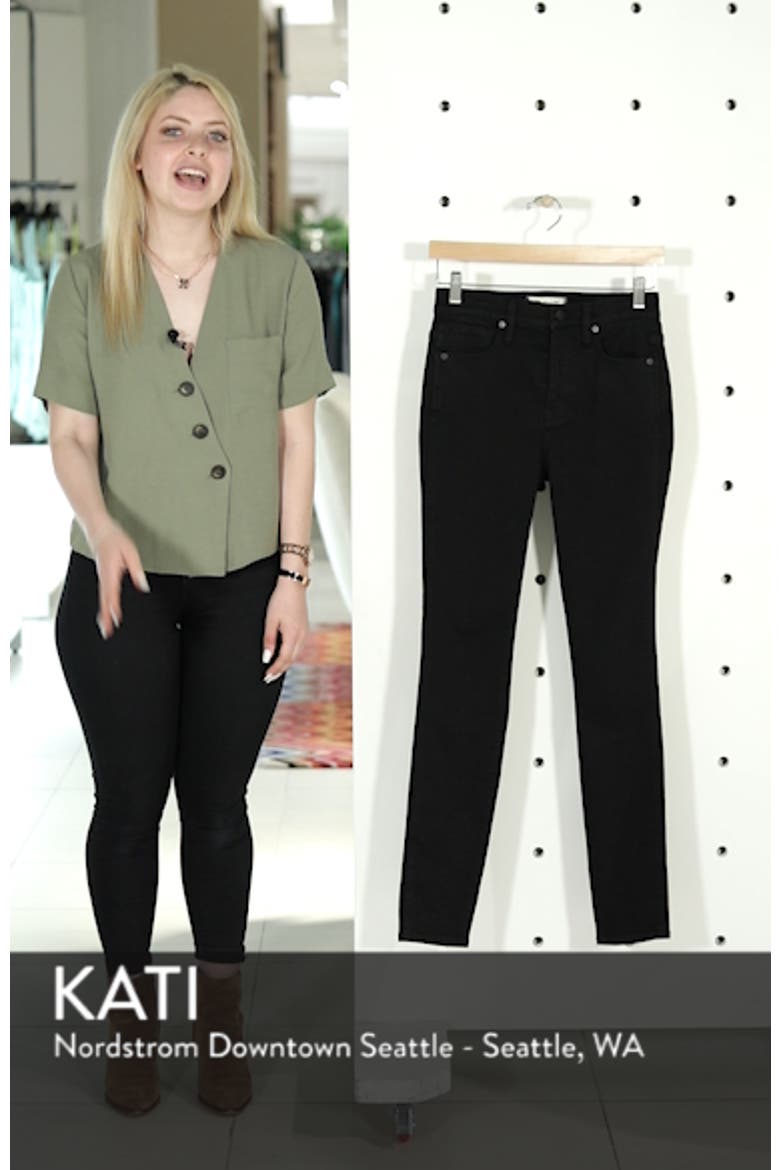 10-Inch High Waist Skinny Jeans video