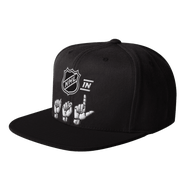 STARTER Men's Starter Black NHL ASL Snapback Hat