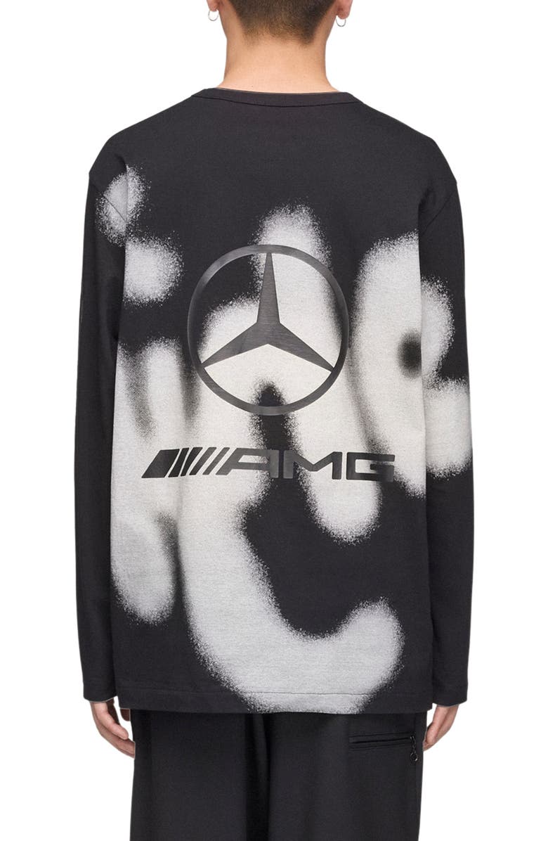 Y-3 Mercedes - AMG Petronas Formula 1 Team Yohji Graphic Long Sleeve Tee, Alternate, color, 