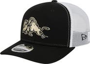 New Era Men's New Era  Black Colorado Buffaloes Team 9SEVENTY COOLERA Trucker Adjustable Hat