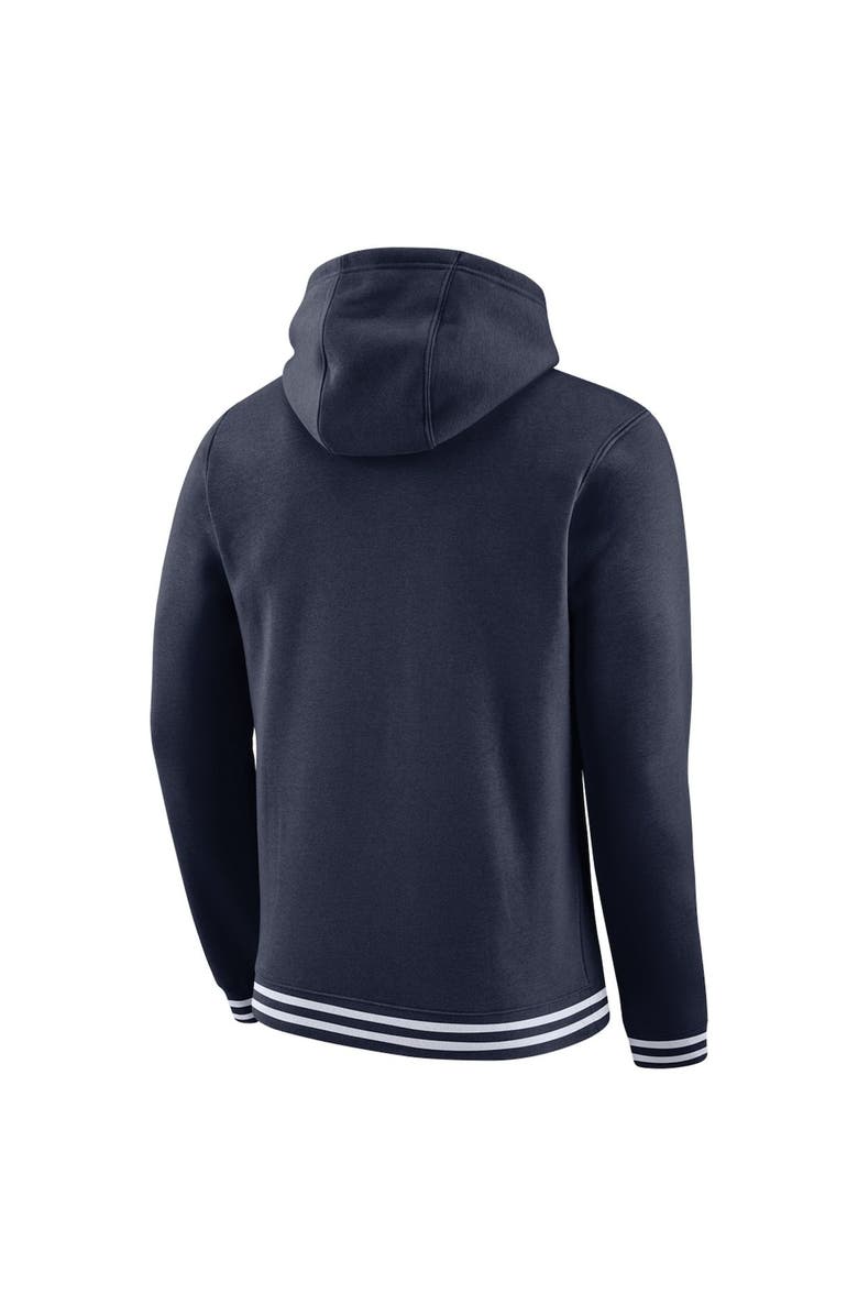 Nike Men's Nike Navy Georgetown Hoyas Sketch Retro Pullover Hoodie, Alternate, color, 