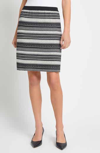 Stripe Knit Skirt