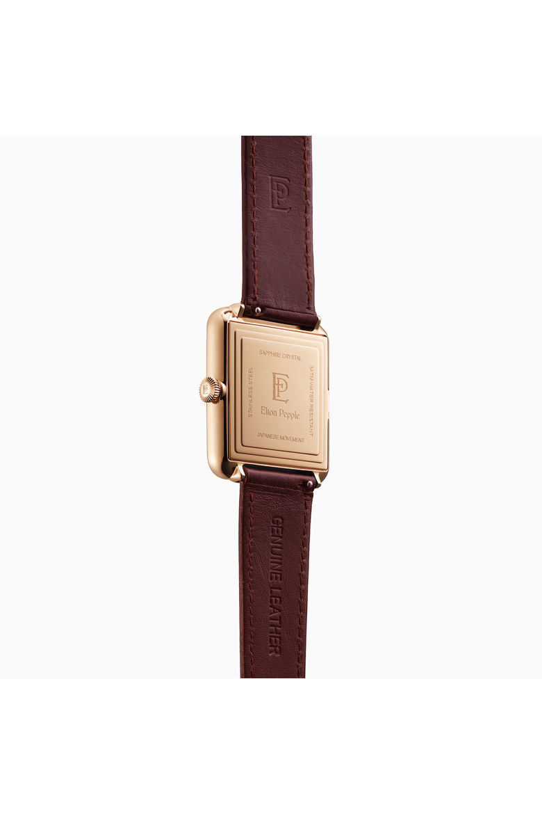 Men's Classic Montclare - Loop, 38mm, Alternate, color, Black/Dark Brown/Rose Gold