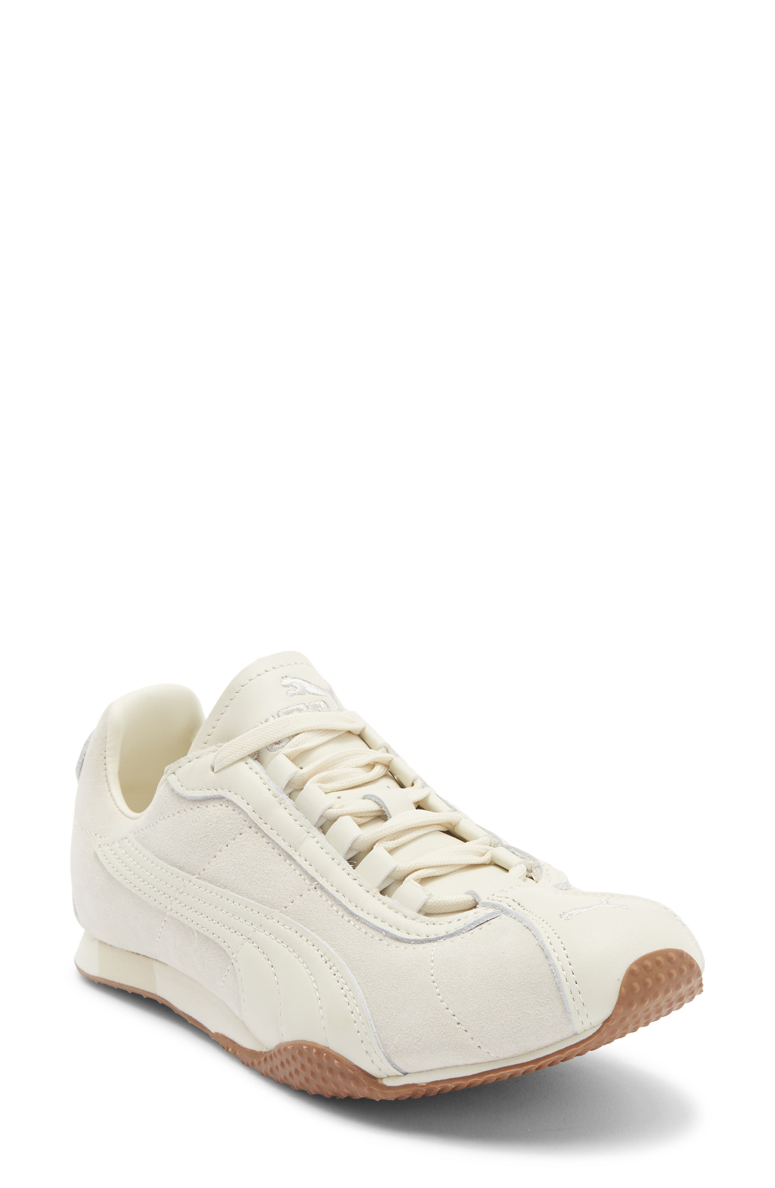 PUMA H-Street Premium Sneaker, Main, color, Alpine Snow/ Warm White/ Gum