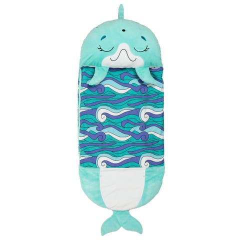 Pillow & Sleepy Sack Medium Dolphin Disco 54 Inch x 20 Inch