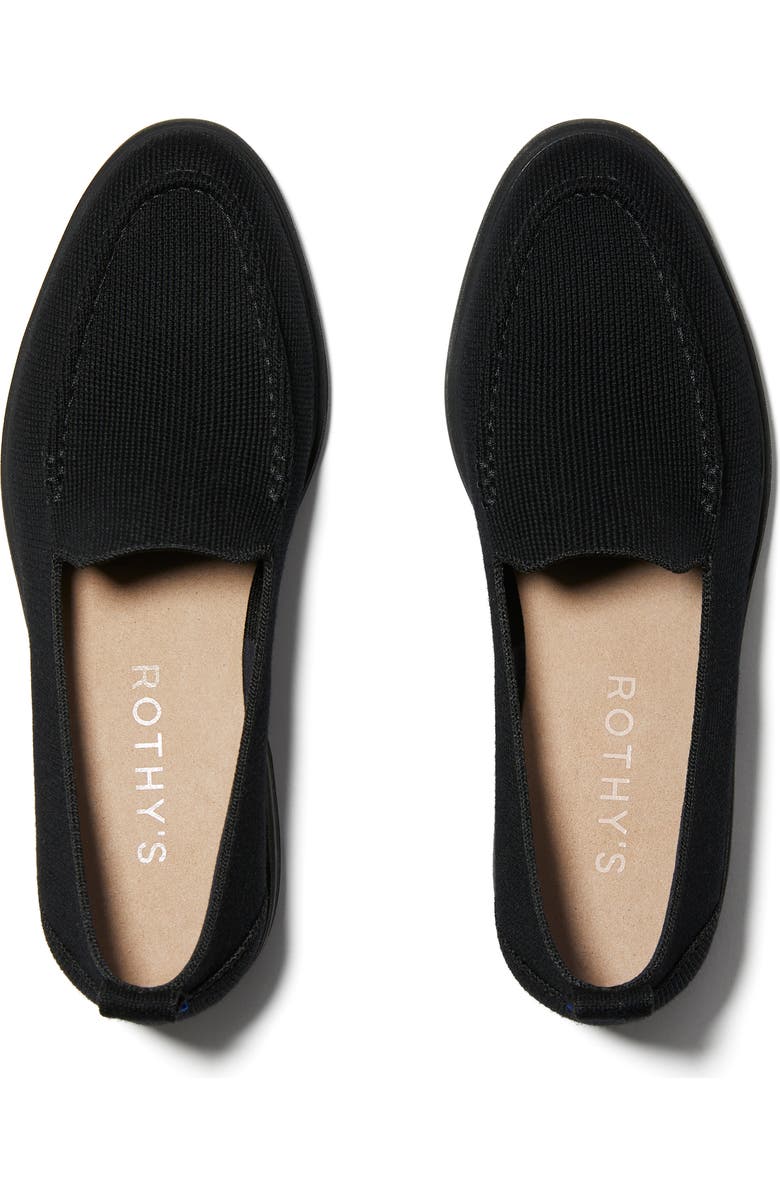 Rothy's The Lug Loafer, Main, color, Onyx Black