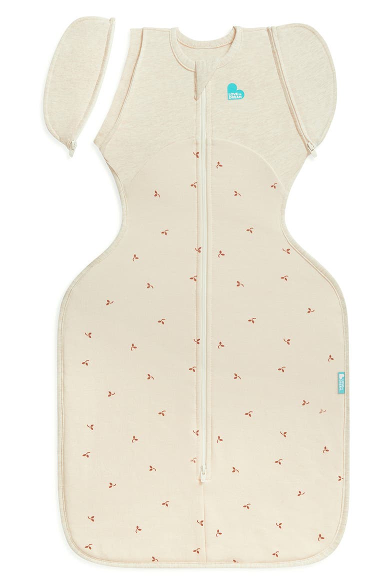 Swaddle Up™ 1.0 TOG Stretch Cotton Fleece Swaddle, Main, color, OAT