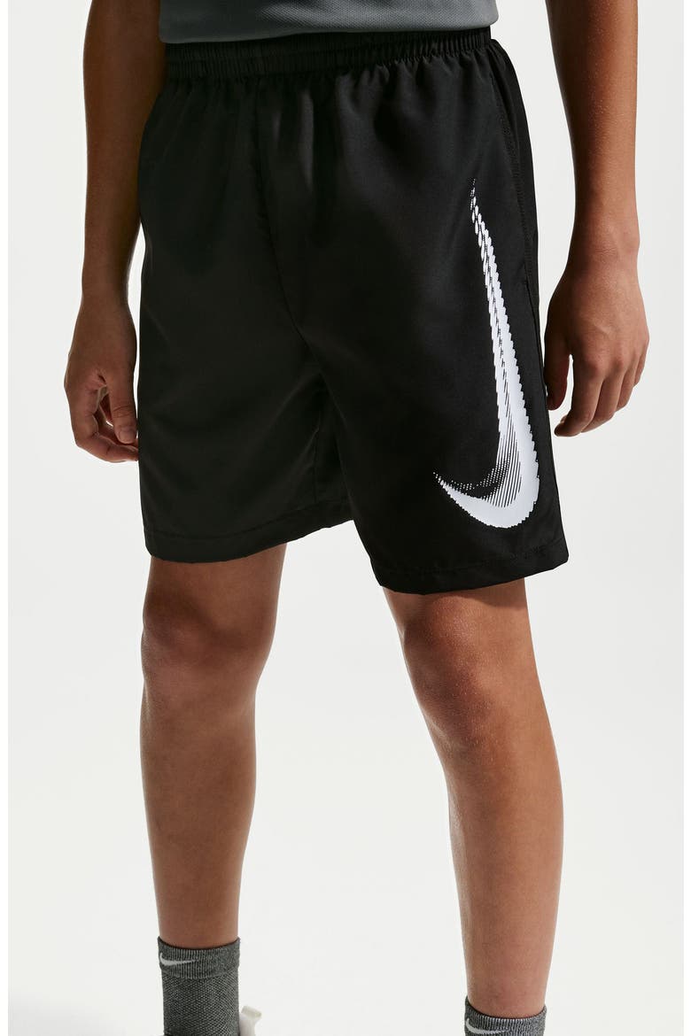 Kids' Refresh Drawstring Shorts, Alternate, color, BLACK