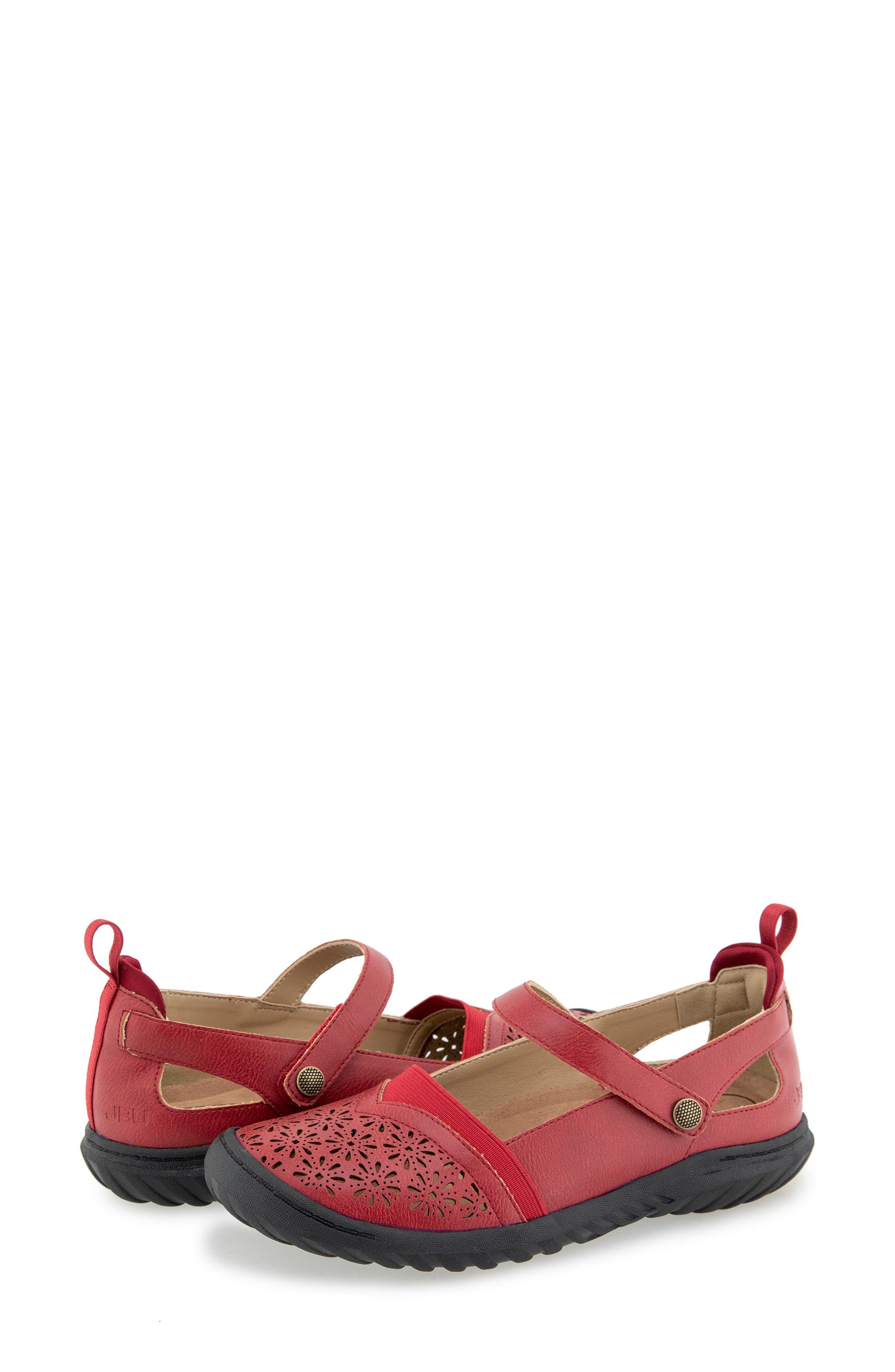 Rya Mary Jane Sneaker, Alternate, color, RED