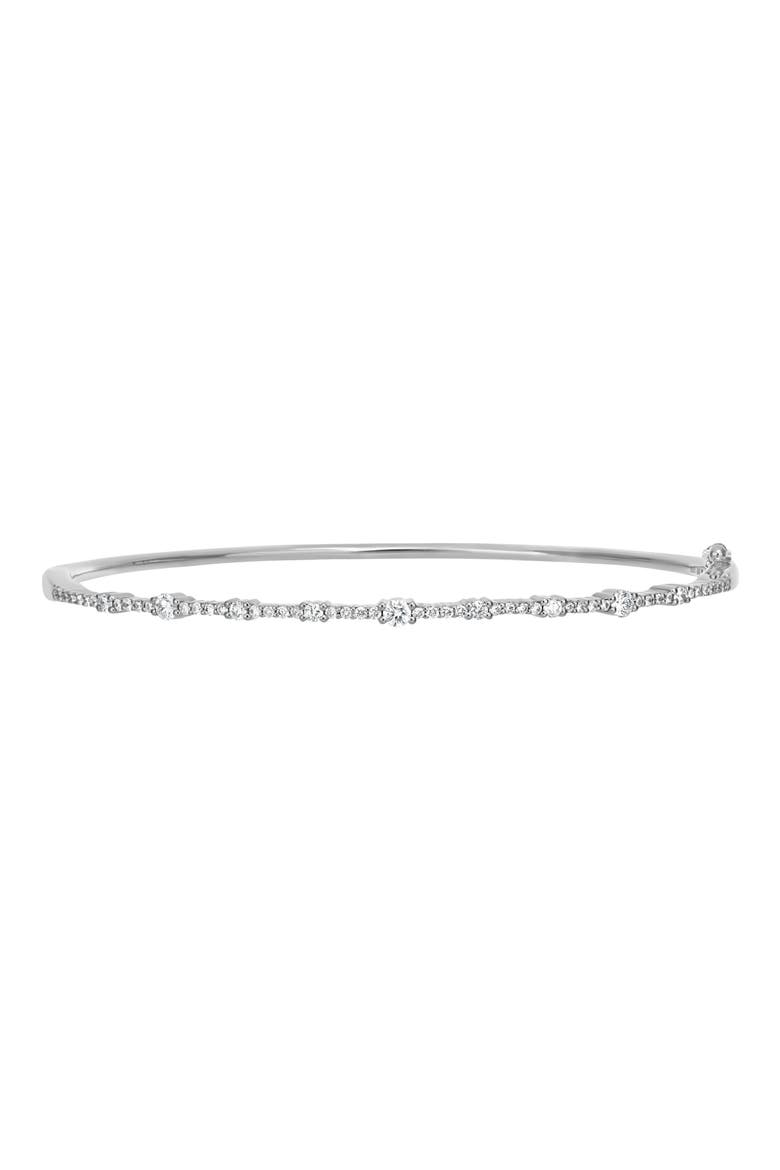 Audrey Diamond Hinge Bracelet, Main, color, 18K WHITE GOLD