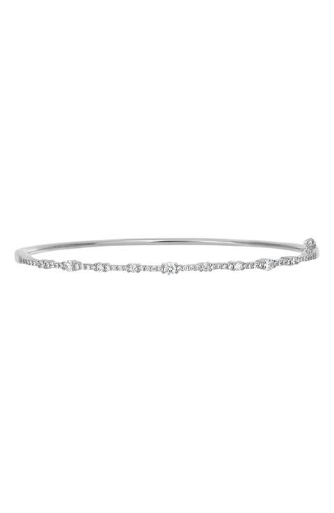 Audrey Diamond Hinge Bracelet