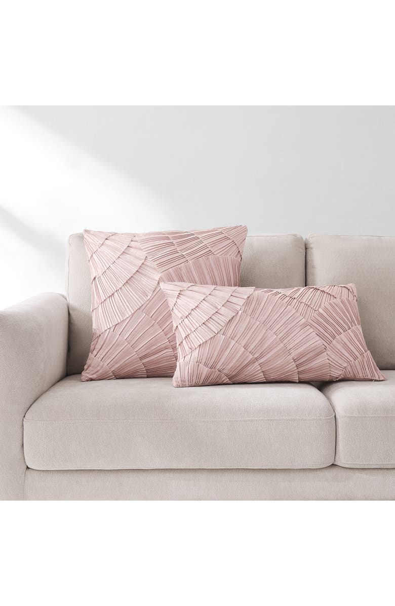 LUSH DECOR Eira Pillow Cover, Alternate, color, Dusty Pink