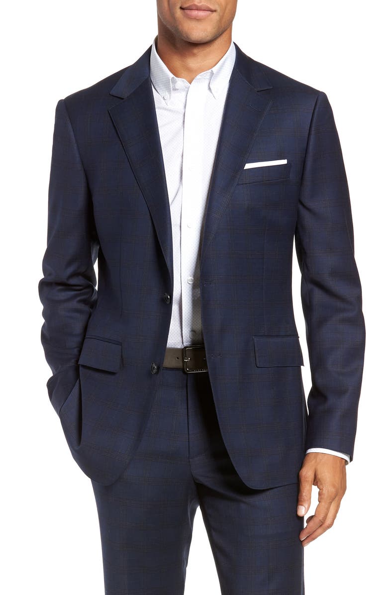 Bonobos Jetsetter Slim Fit Stretch Wool Blazer, Alternate, color,