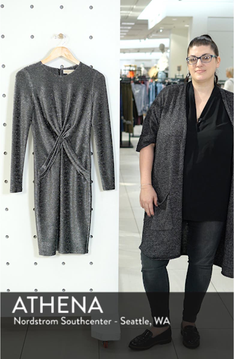 Twist Front Sheath Dress, sales video thumbnail