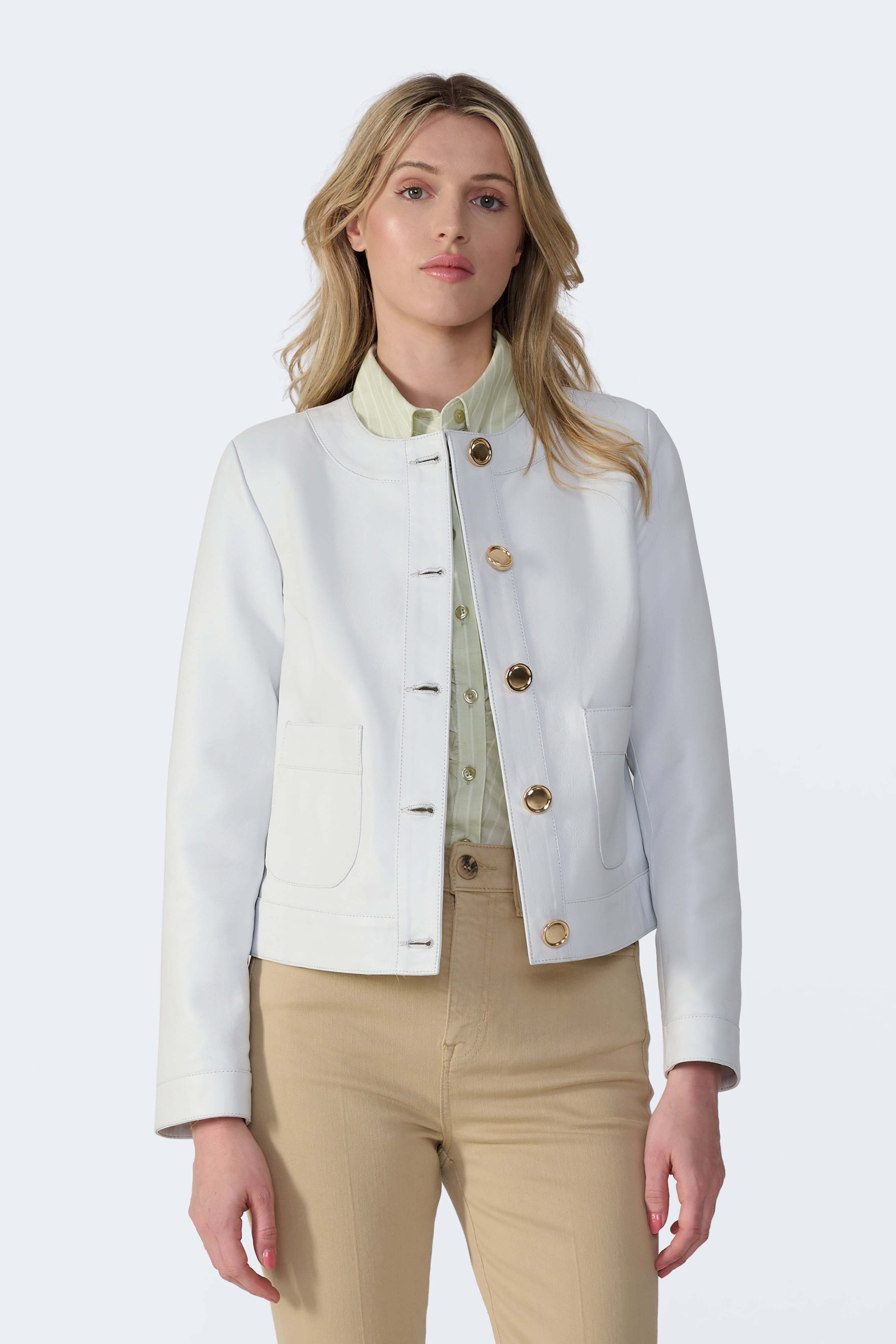 Margot Leather Jacket - image 3