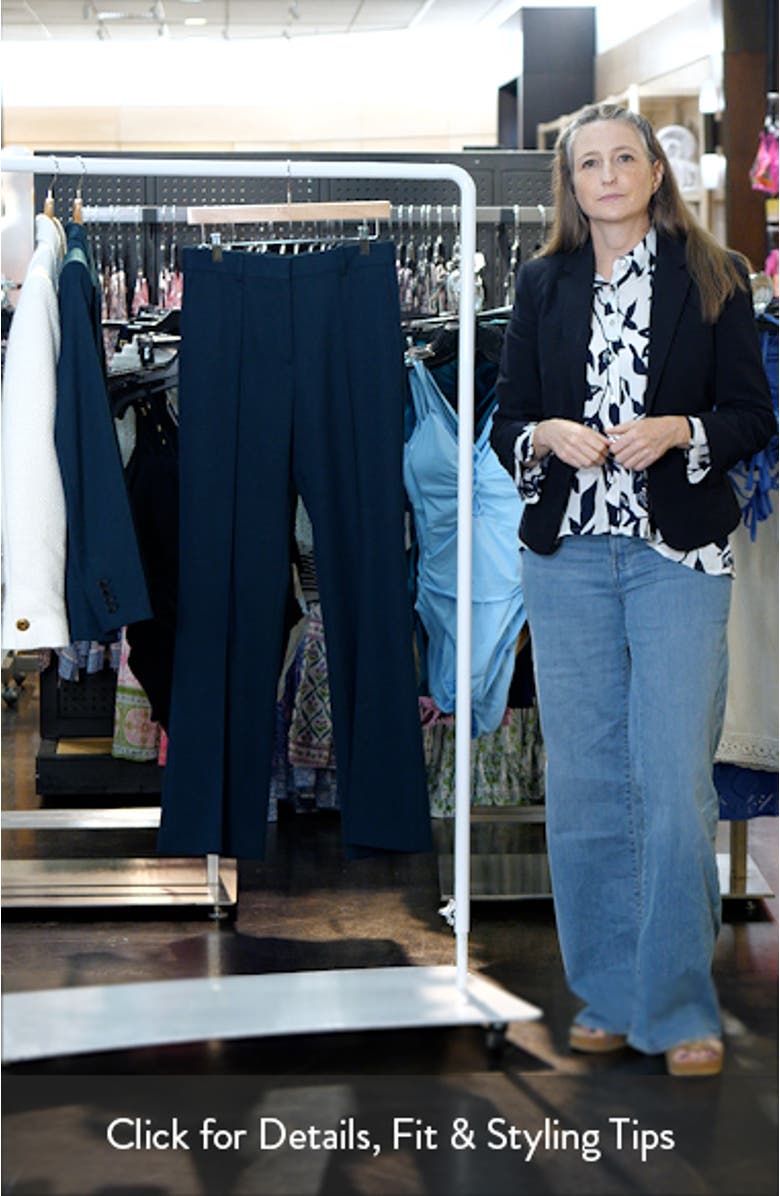 Jade Wide Leg Wool Blend Pants, sales video thumbnail