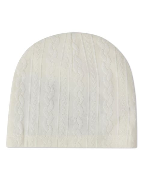 Cotton Jacquard Knit Beanie (Baby)