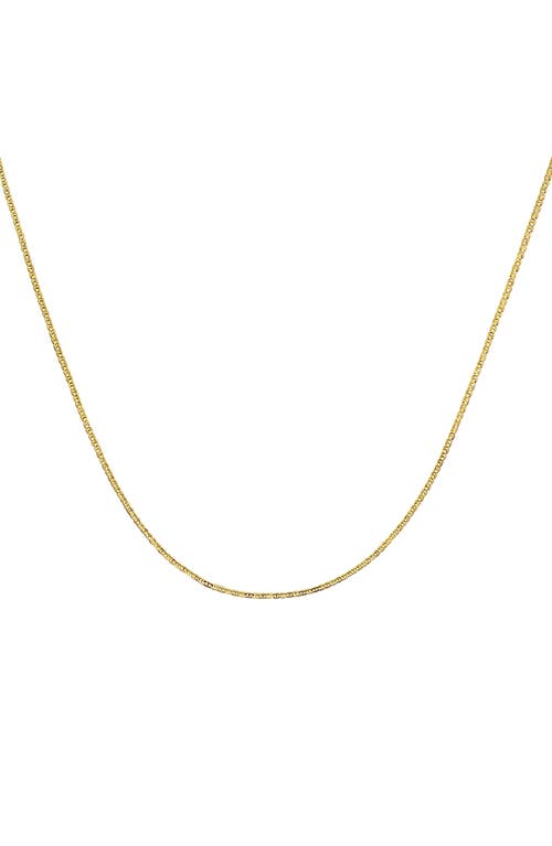Best Silver Flat Mariner Chain Necklace In Gold