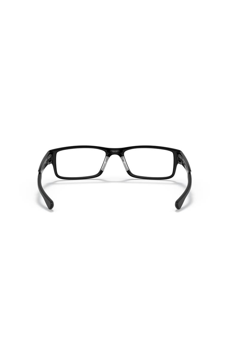 57mm Rectangle optical glasses, Alternate, color, Black