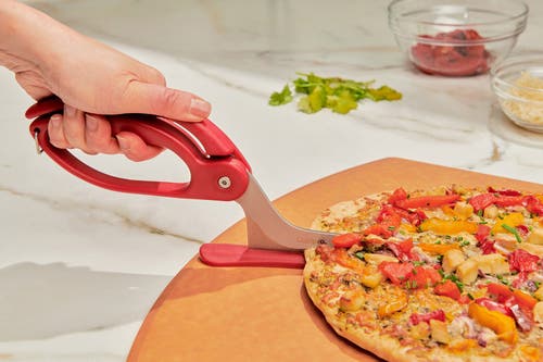 Cuisipro Pizza Shears In Red